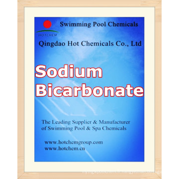 Bicarbonate de sodium de catégorie industrielle pour les produits chimiques n ° CAS 144-55-8 de piscine (bicarbonate de soude)